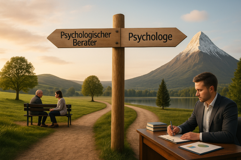 psychologischer berater vs. psychologe